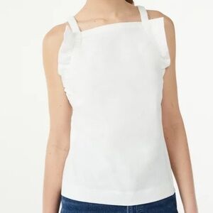 Free Assembly Women’s Ruffled Tank Top